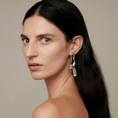 Awe Inspired Earrings Petal Drop Earrings