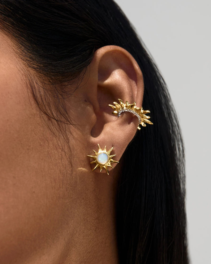 Awe Inspired Earrings Sacred Sun Earring Set