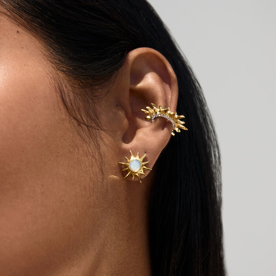 Awe Inspired Earrings Sacred Sun Earring Set