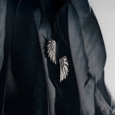 Awe Inspired Earrings Sapphire Wing Ear Climber