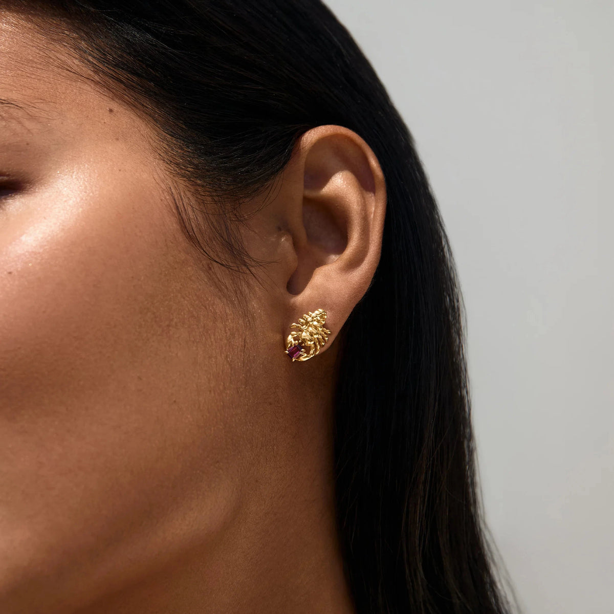 Awe Inspired Earrings Scorpion Stud- Right