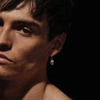 Awe Inspired Earrings Single Serpent Skull Huggie