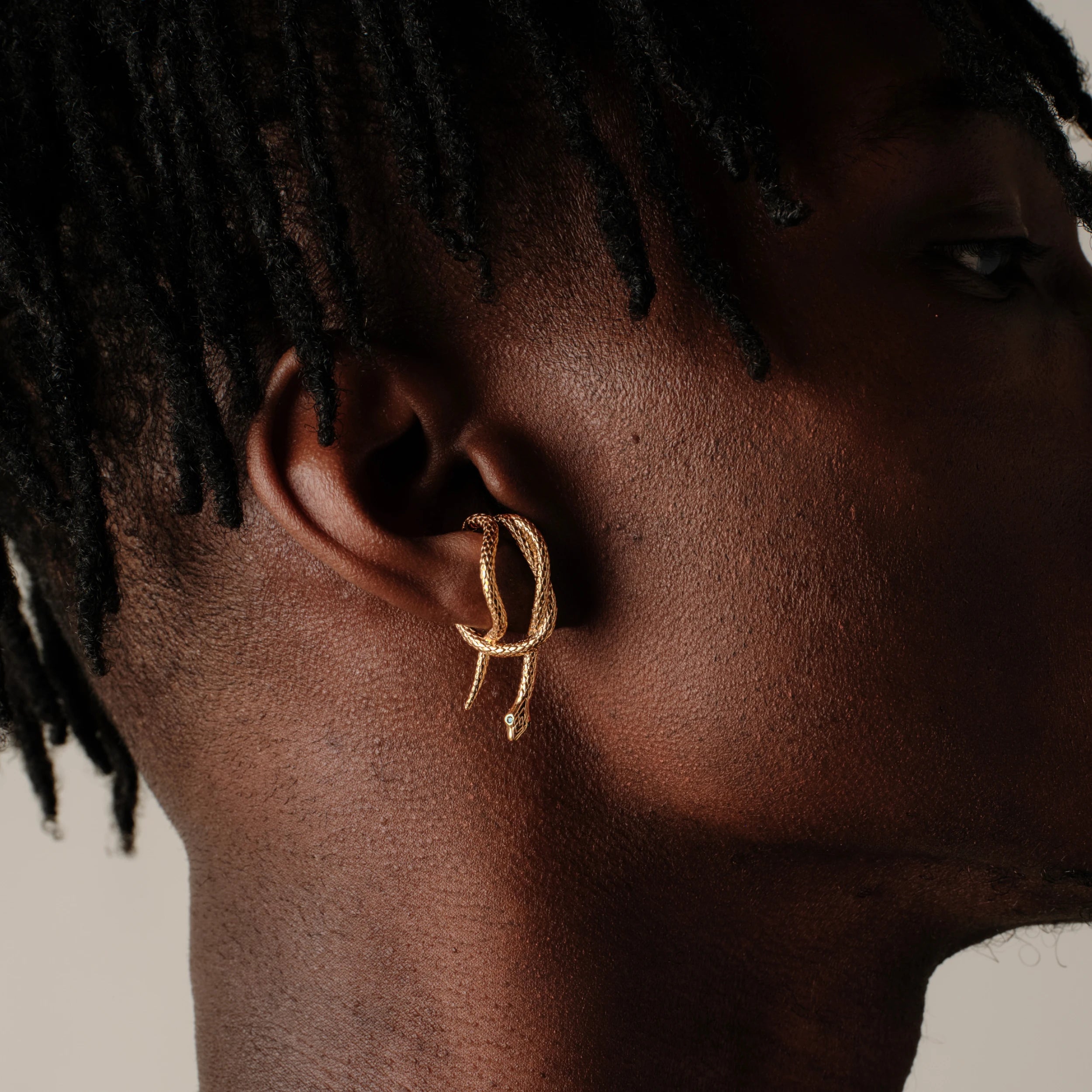 Awe Inspired Earrings Snake Wrap Earring