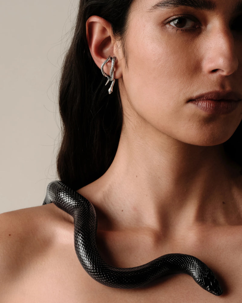 Awe Inspired Earrings Snake Wrap Earring