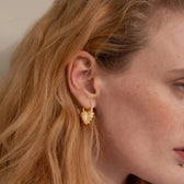 Awe Inspired Earrings Spiked Heart Earrings