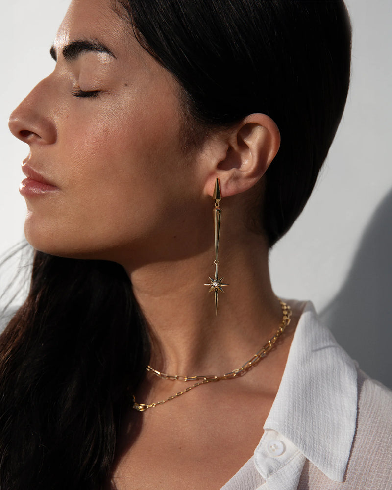 Awe Inspired Earrings Stardust Statement Earrings