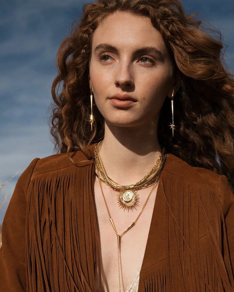 Awe Inspired Earrings Stardust Statement Earrings