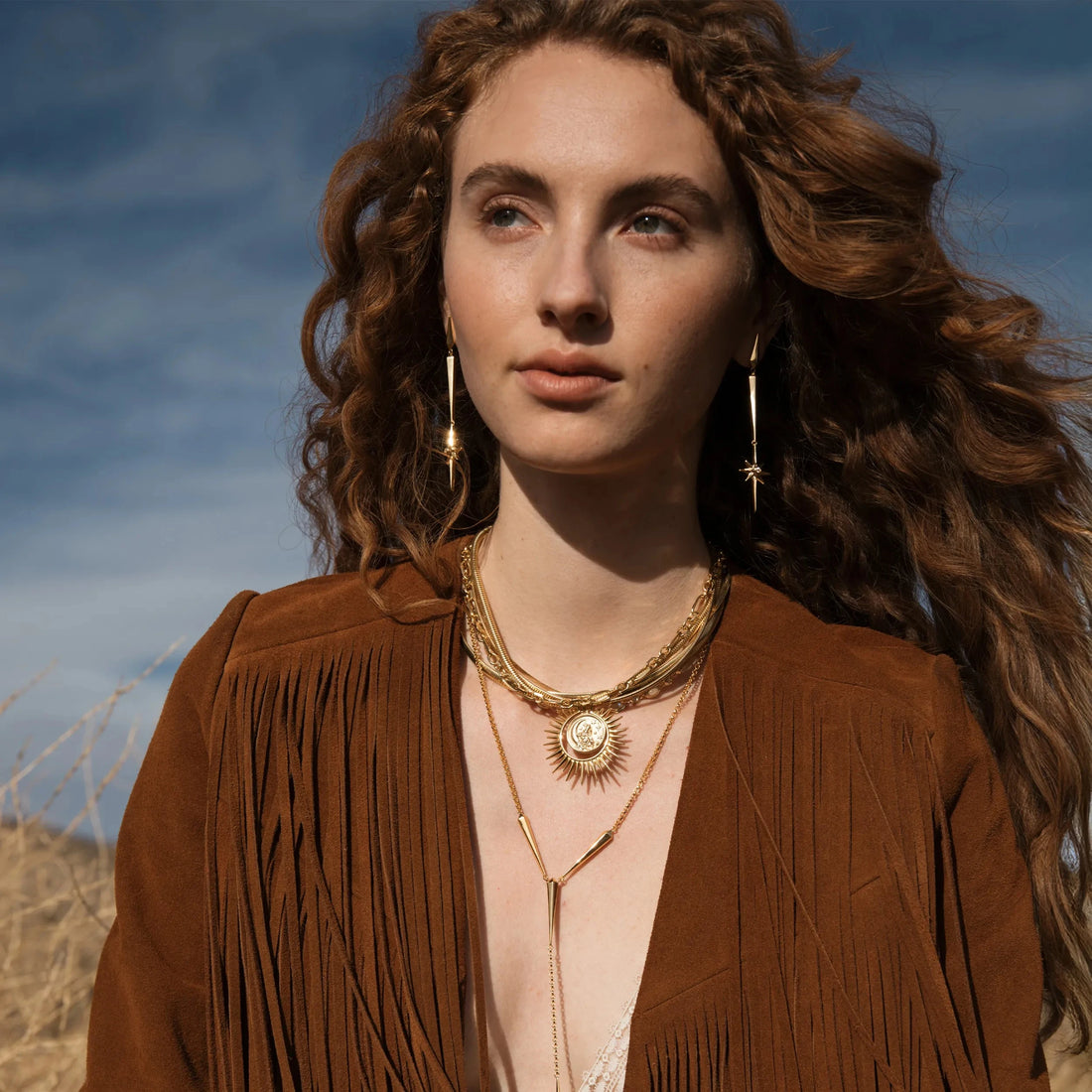 Awe Inspired Earrings Stardust Statement Earrings