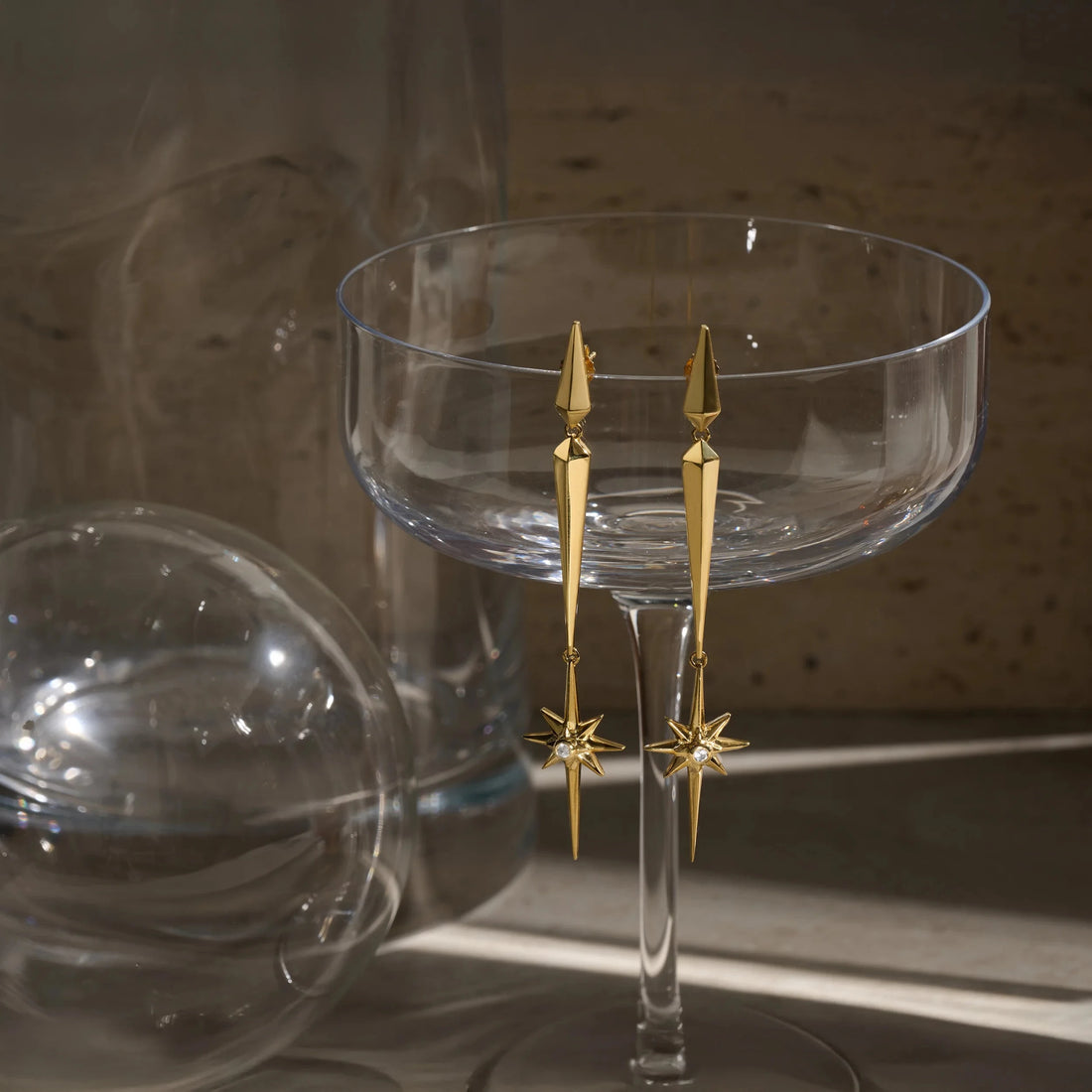 Awe Inspired Earrings Stardust Statement Earrings