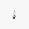 Awe Inspired Earrings Sterling Silver / Black Mother of Pearl Men's Shark Tooth Earring