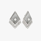 Awe Inspired Earrings Sterling Silver Labradorite Boho Kite Earrings