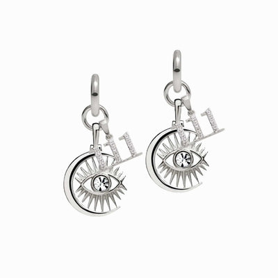 Awe Inspired Earrings Sterling Silver / Pair / 111 Third Eye Earring Set