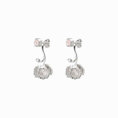 Awe Inspired Earrings Sterling Silver / Pair Poppy Earrings