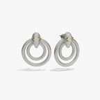 Awe Inspired Earrings Sterling Silver Snake Doorknocker Earrings