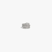 Awe Inspired Earrings Sterling Silver Snake Ear Cuff