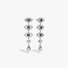 Awe Inspired Earrings Sterling Silver Third Eye Drop Earrings