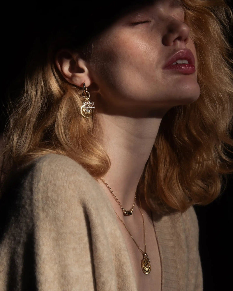 Awe Inspired Earrings Third Eye Earring Set