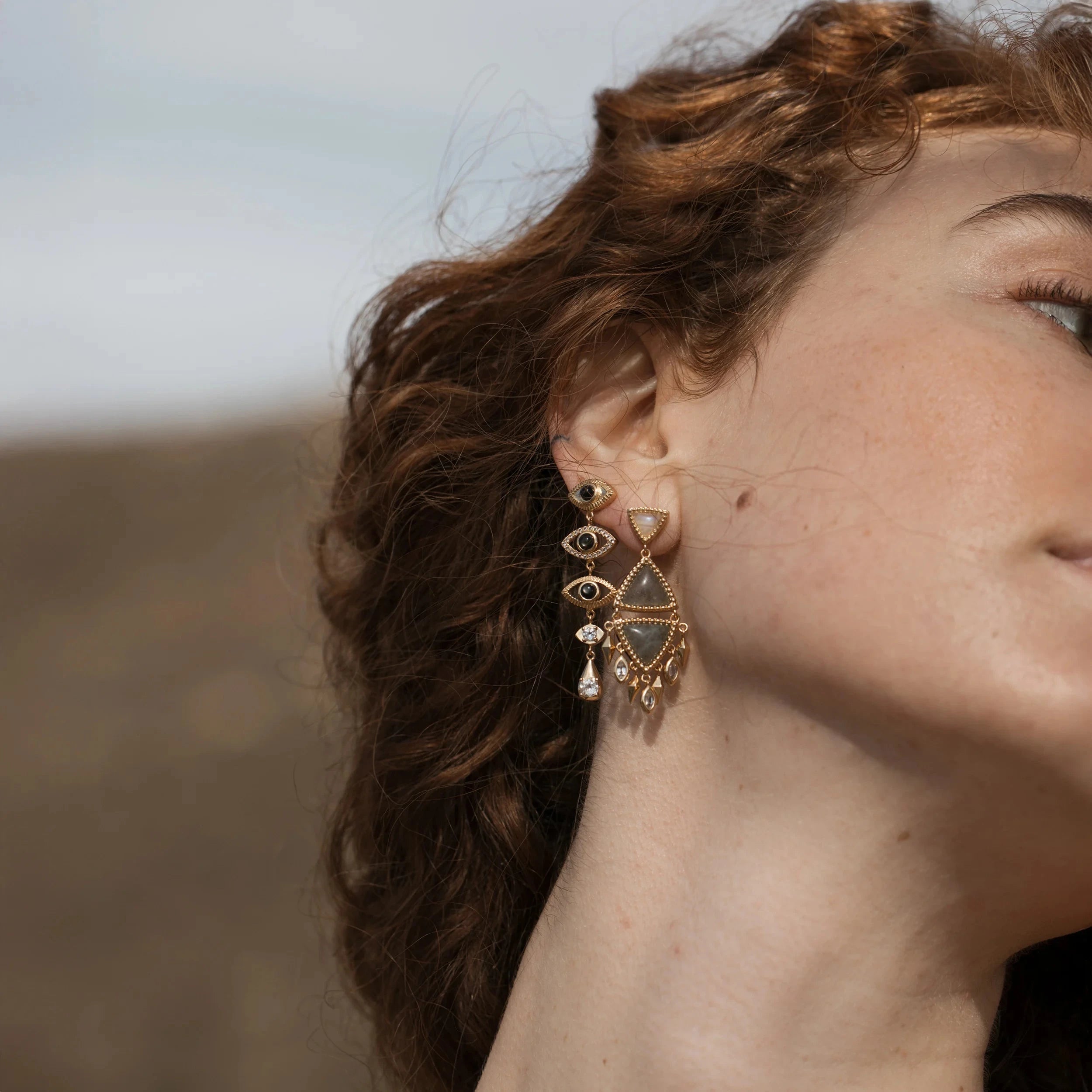 Awe Inspired Earrings Wind Chime Earrings