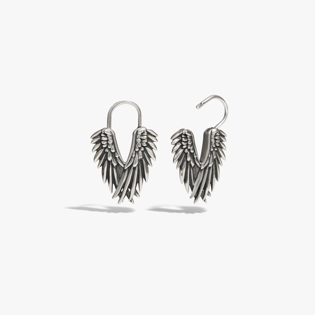 Awe Inspired Earrings Wing Huggies