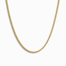 Awe Inspired Men's 14K Yellow Gold Vermeil / 20" Wheat Chain