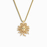 Awe Inspired Men's 14K Yellow Gold Vermeil Special Edition Medusa Necklace