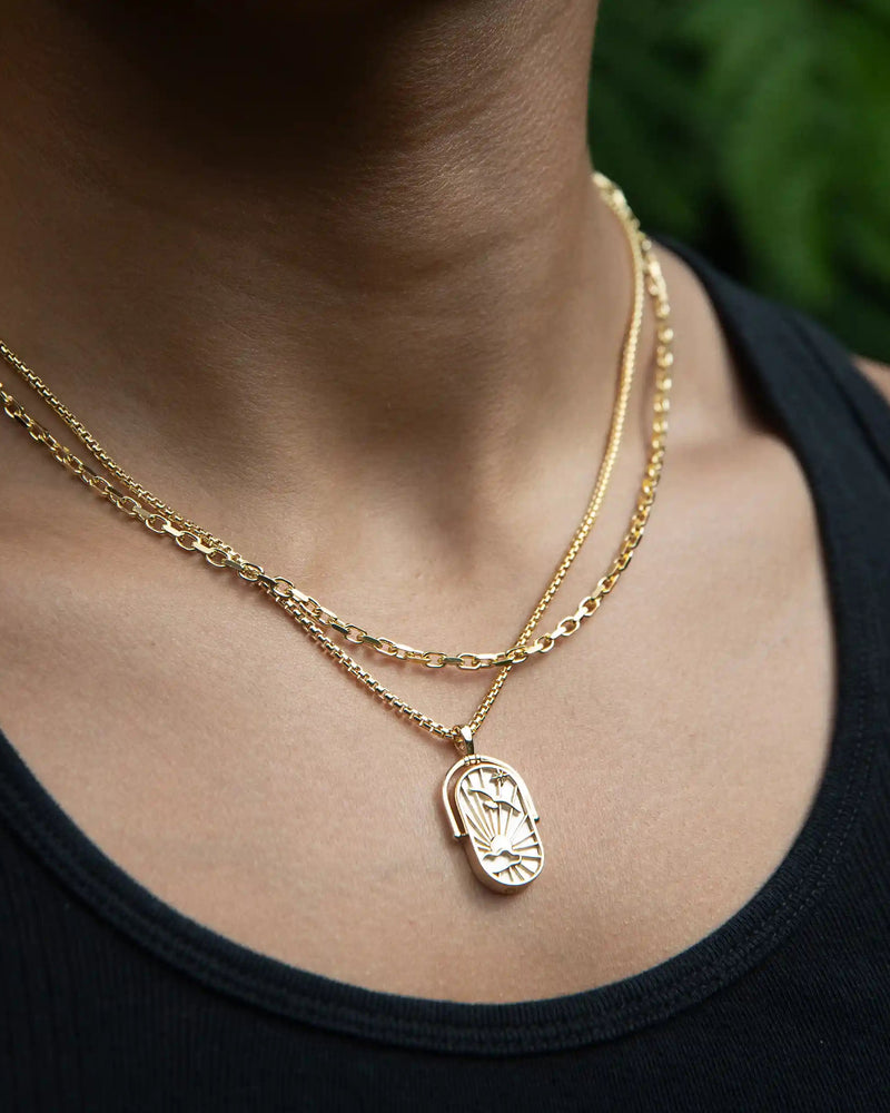 Awe Inspired Men's 2.4mm Rounded Box Chain