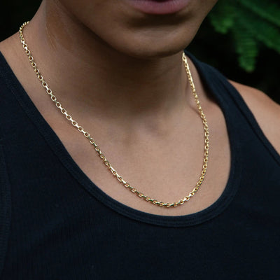 Awe Inspired Men's 2.6mm French Cable Chain