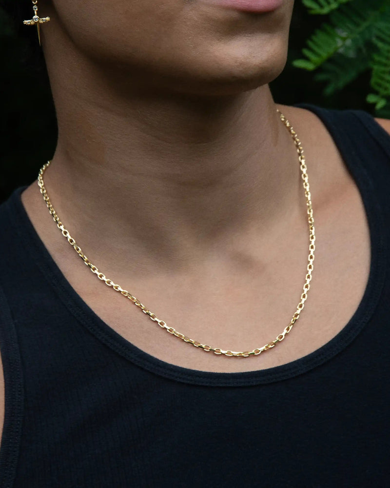 Awe Inspired Men's 2.6mm French Cable Chain