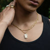 Awe Inspired Men's Element Necklace with 2.1mm Rounded Box Chain