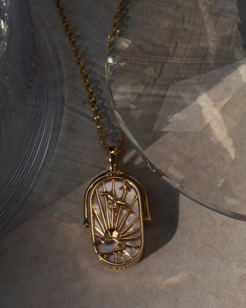 Awe Inspired Men's Element Necklace with 2mm French Cable Chain