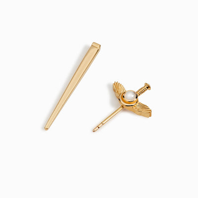 Awe Inspired Men's Flying Dagger Stud