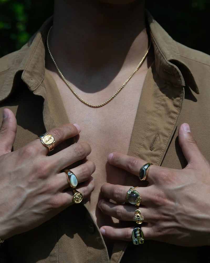Awe Inspired Men's Lilith Signet Ring