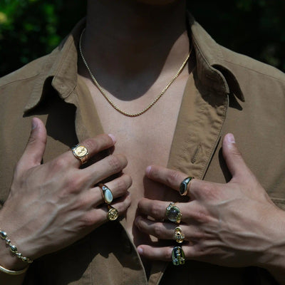 Awe Inspired Men's Lilith Signet Ring