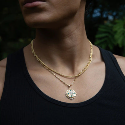 Awe Inspired Men's Manifestation Locket Layering Set