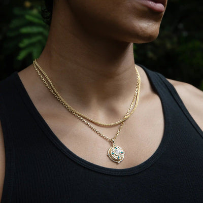 Awe Inspired Men's Manifestation Locket Layering Set