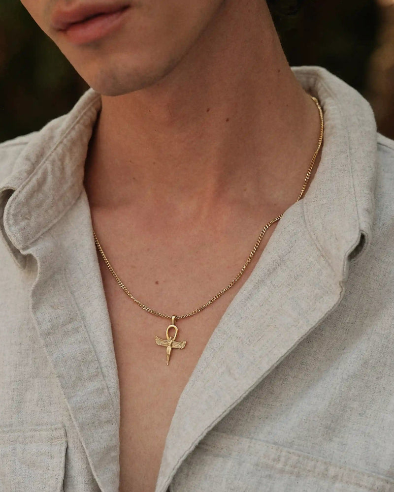 Awe Inspired Men's Men's Ankh of Isis Necklace