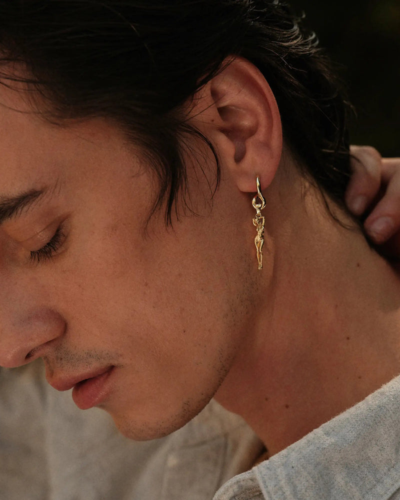 Awe Inspired Men's Men's Divine Feminine Charm Earring