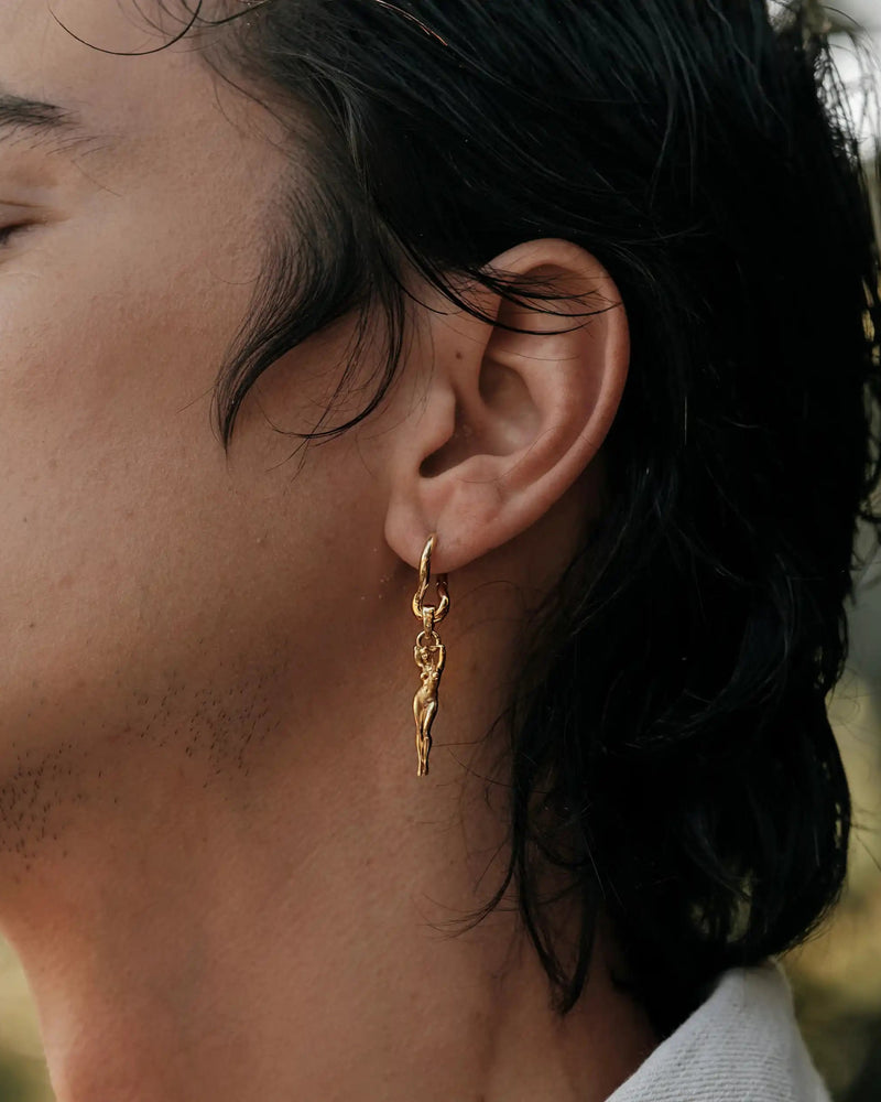 Awe Inspired Men's Men's Divine Feminine Charm Earring