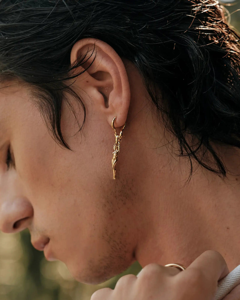 Awe Inspired Men's Men's Divine Feminine Charm Earring