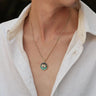 Awe Inspired Men's Men's Third Eye Coin Necklace