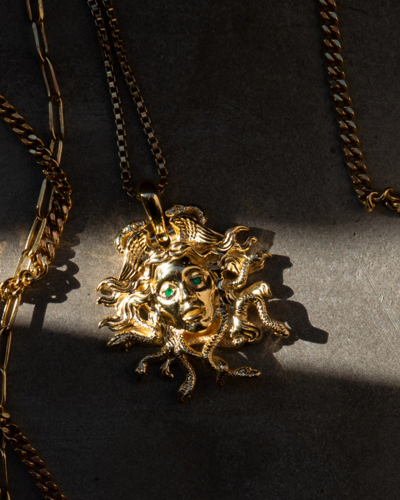 Awe Inspired Men's Special Edition Medusa Necklace