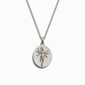 Awe Inspired Men's Sterling Silver / Scorpio / 22" Cuban Chain Zodiac Necklace
