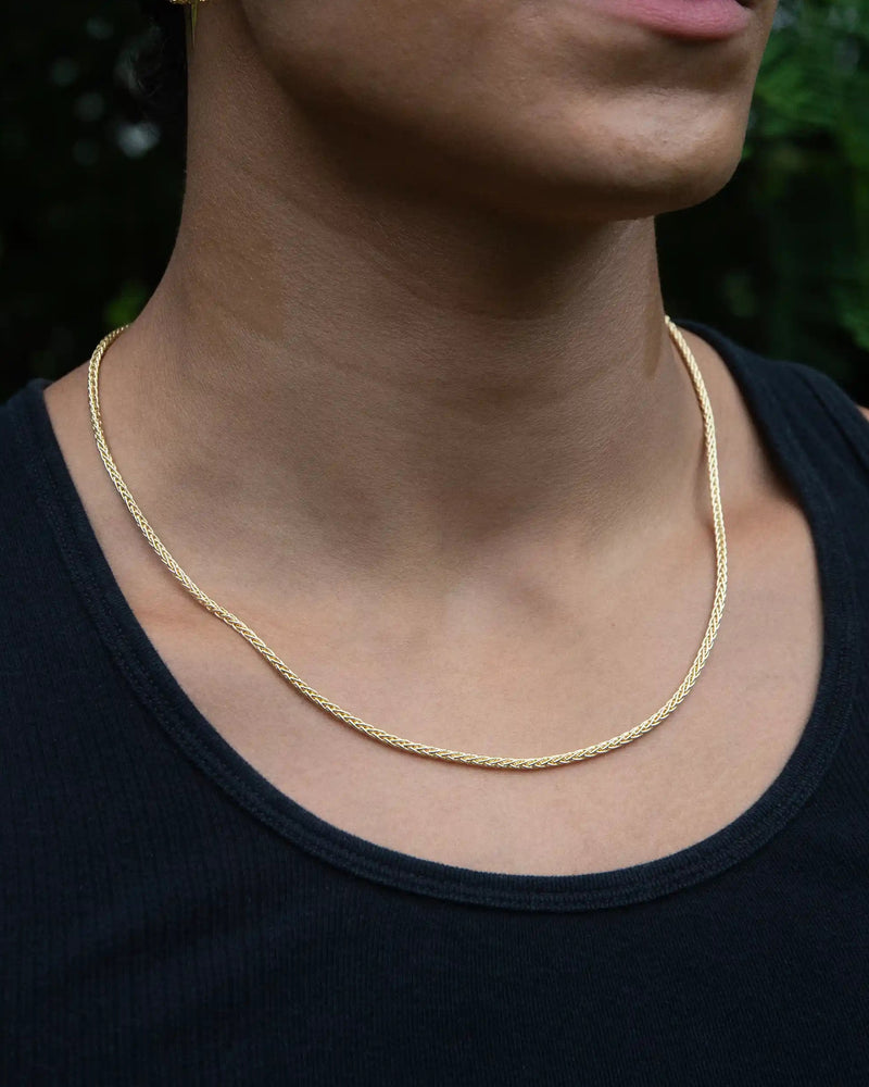 Awe Inspired Men's Wheat Chain