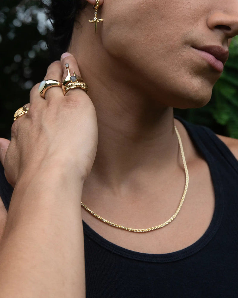 Awe Inspired Men's Wheat Chain