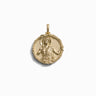 Awe Inspired Mens 14K Yellow Gold Vermeil Apollo Pendant