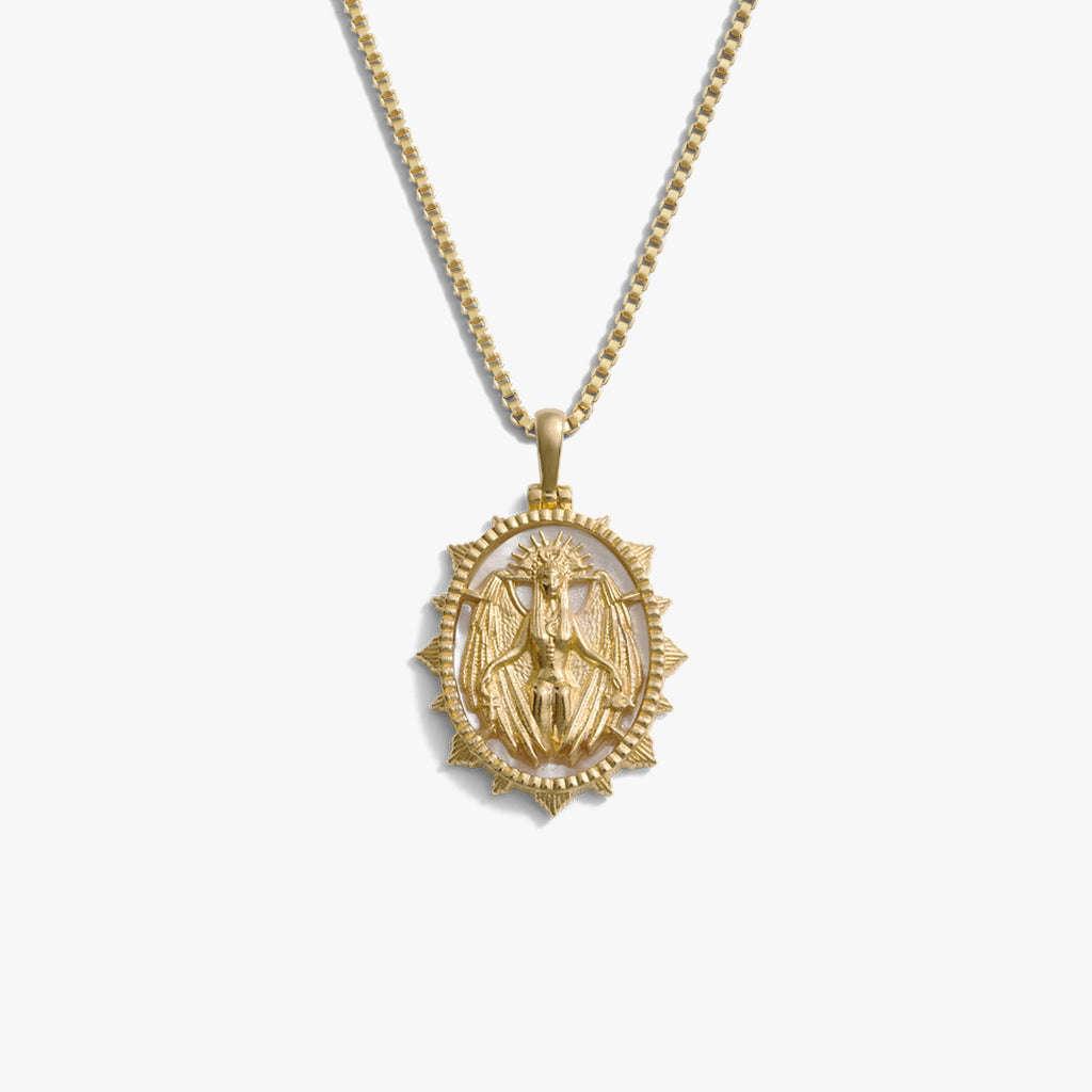 Awe Inspired Necklaces 14K Gold Vermeil / 16"-18" Box Chain Special Edition Lilith Necklace