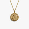 Awe Inspired Necklaces 14K Gold Vermeil / 16"-18" Cuban Chain Achilles + Patroclus Necklace