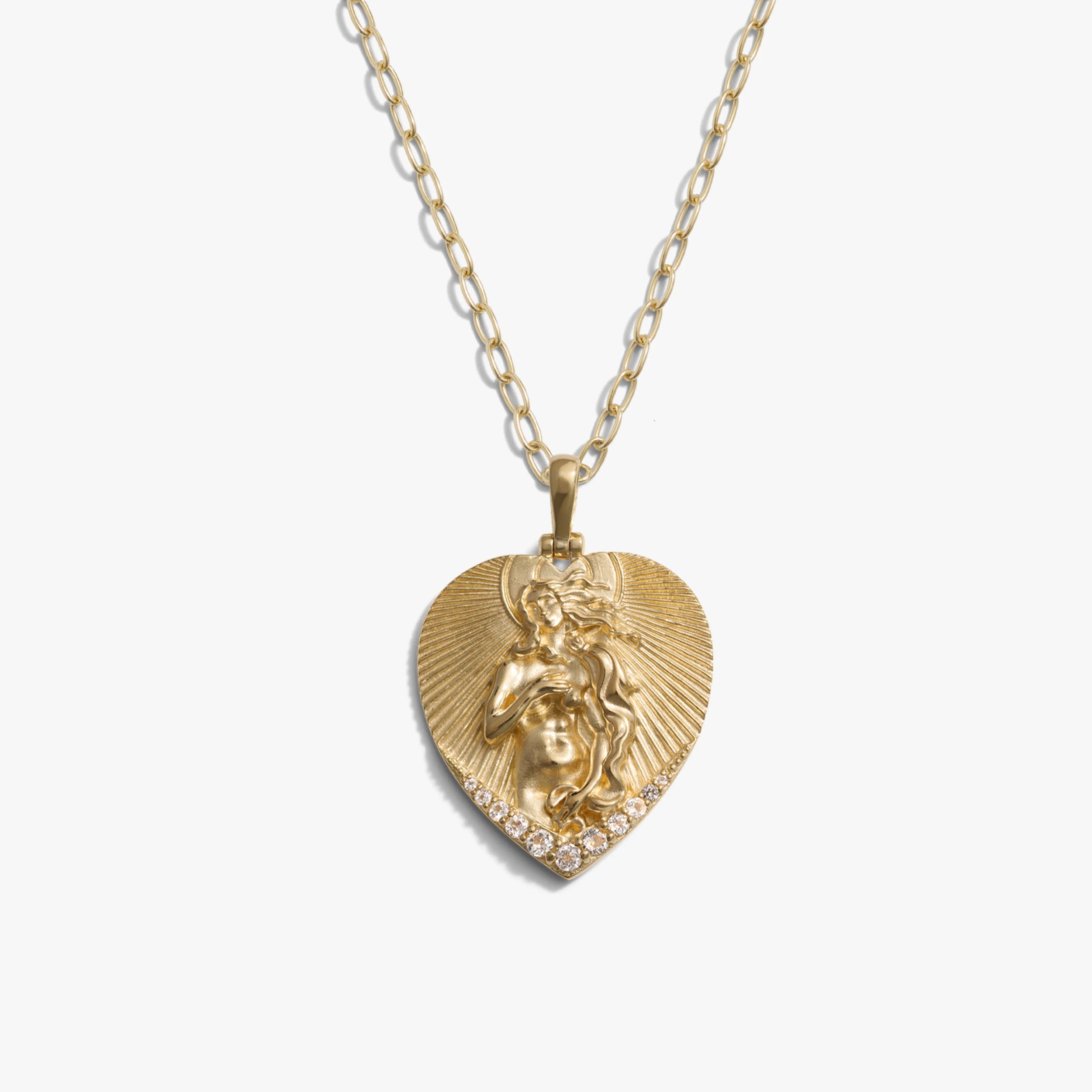 Awe Inspired Necklaces 14K Gold Vermeil / 16"-18" Delicate Paperclip Special Edition Aphrodite Necklace