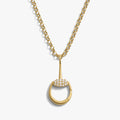Awe Inspired Necklaces 14K Gold Vermeil / 16-18'' Horsebit Charm Link Necklace