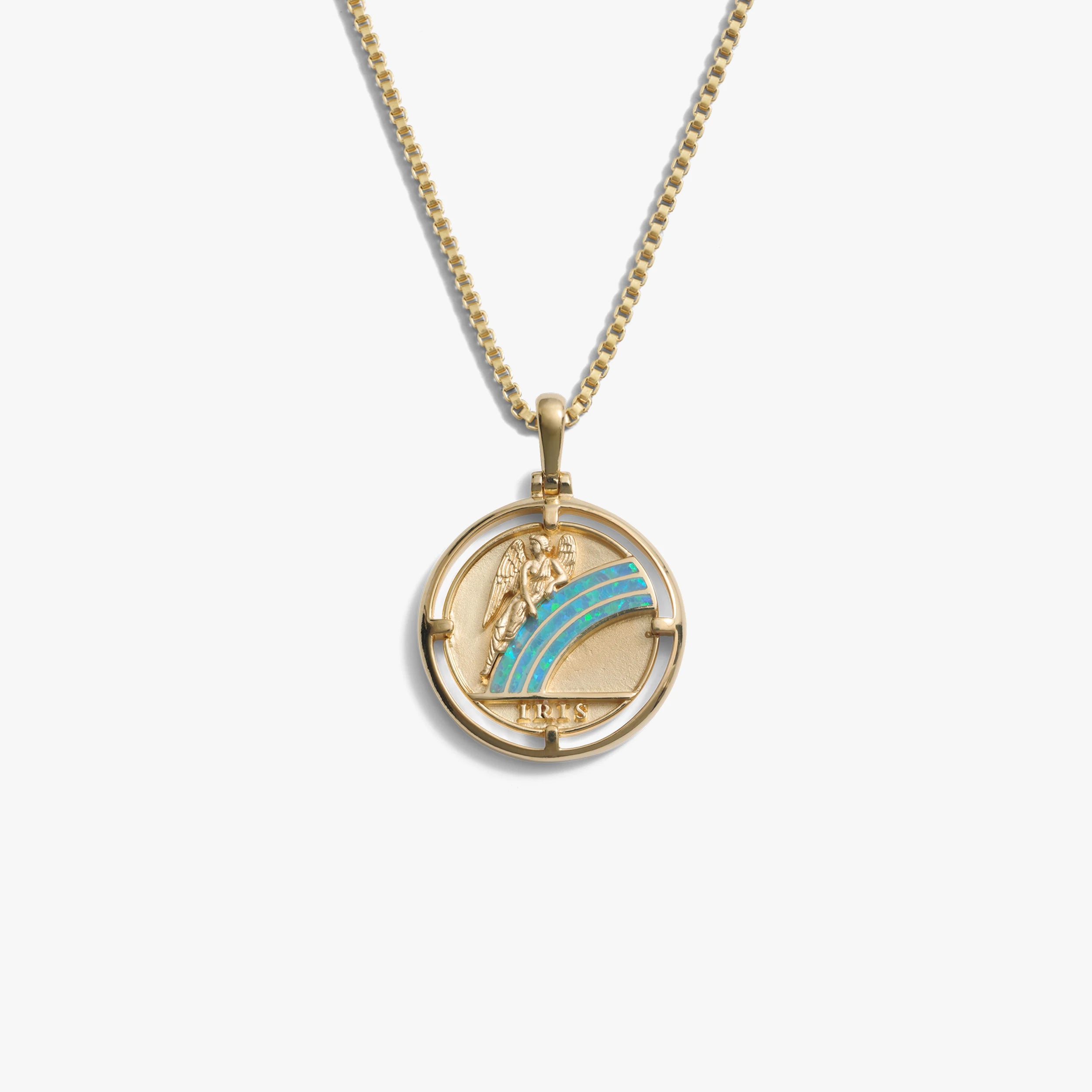 Awe Inspired Necklaces 14K Gold Vermeil / 16"-18" Iris Necklace